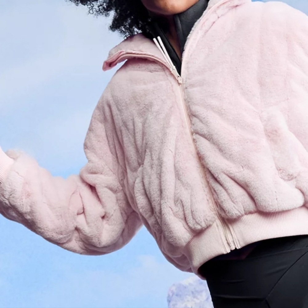 Women's Pink Fleece Jacket